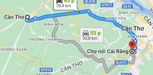 Can Tho: marché flottant, île écologique et vie locale - Ho Chi Minh