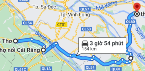 Marché flottant Cai Rang - Tra Vinh - Ben Tre, les coins moins fréquentés – Ho Chi Minh-ville