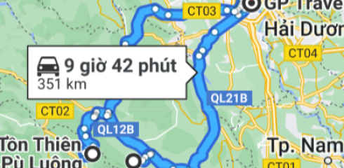 Randonnée de Pu Luong à Ngoc Son Ngo Luong en 4 jours