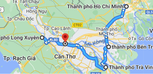 Authentic Mekong Delta: Bentre - Travinh - Longxuyen - Sadec