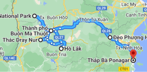 De Buon Me Thuot à Nha Trang 3 jours