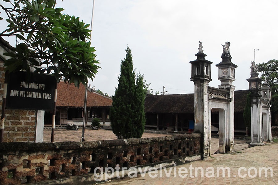 Pagode de Maître, Pagode de L’Ouest, village de Duong Lam et visite d’un atelier artisanal de fabrique de libellules
