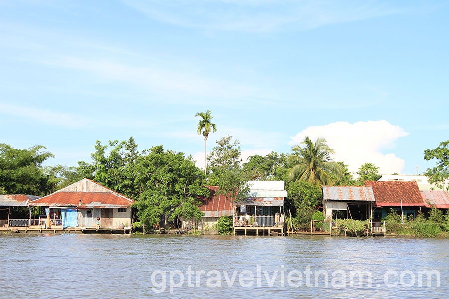 Can Tho: marché flottant et balade à vélo à Phong Dien