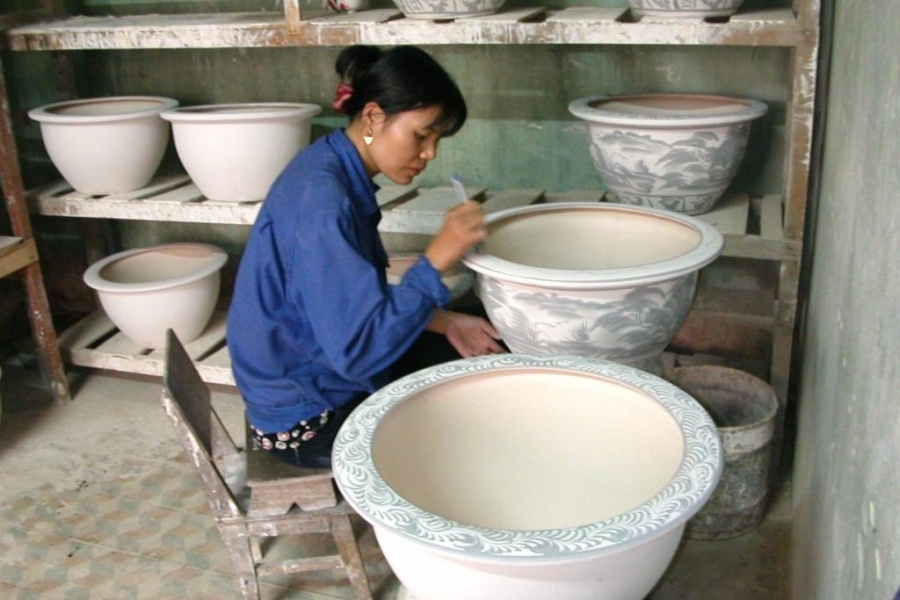 Artisanal Villages: Bat Trang Pottery, Dong Ho Woodcut Prints, and But Thap Pagoda
